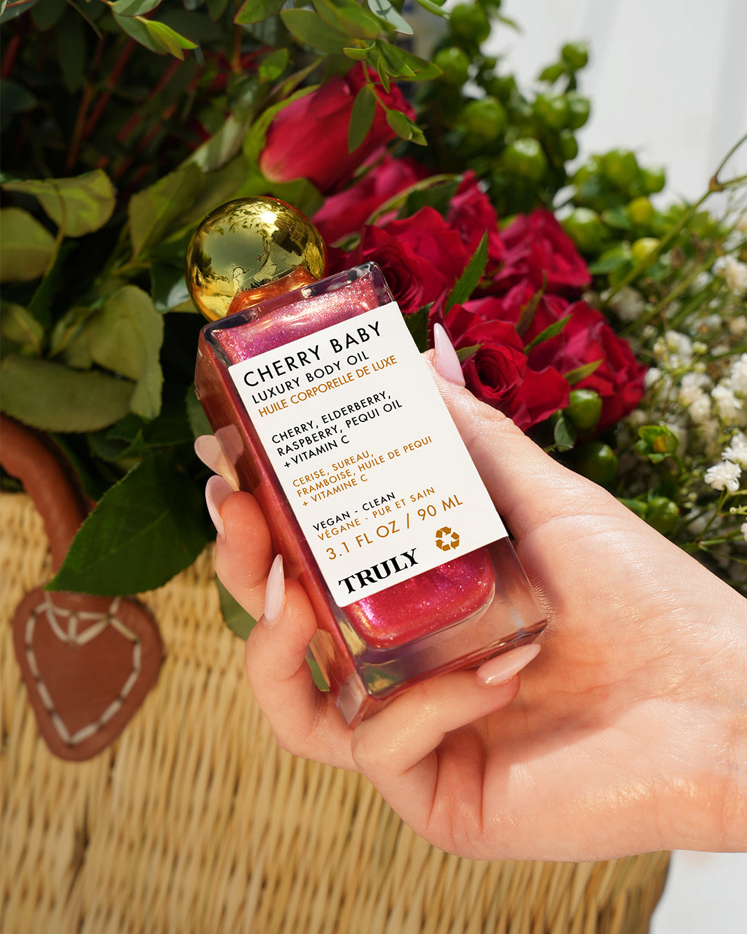 Cherry Baby Luxury Body Oil - Truly