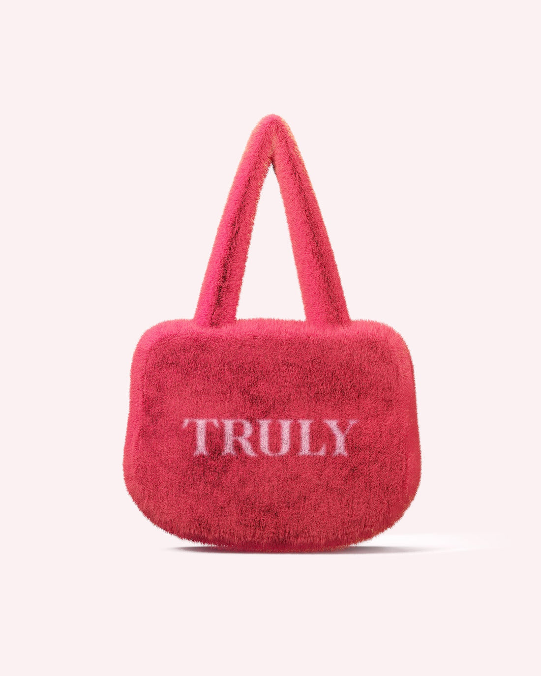 Pink Fuzzy Bag - Truly