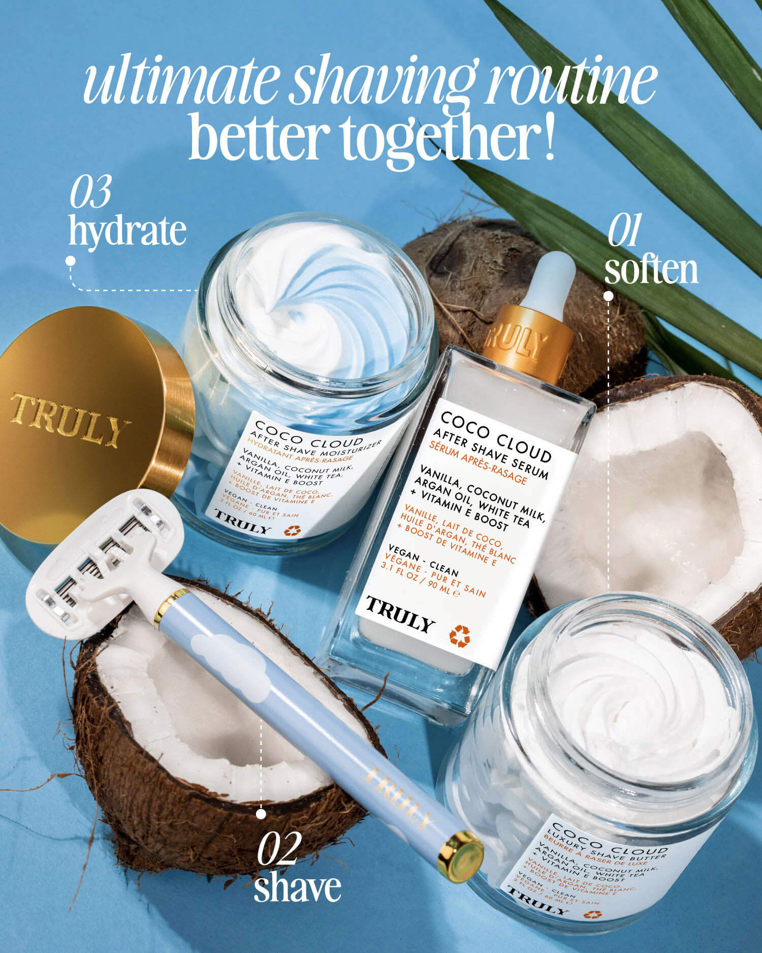 Coco Cloud Shave Routine - Truly