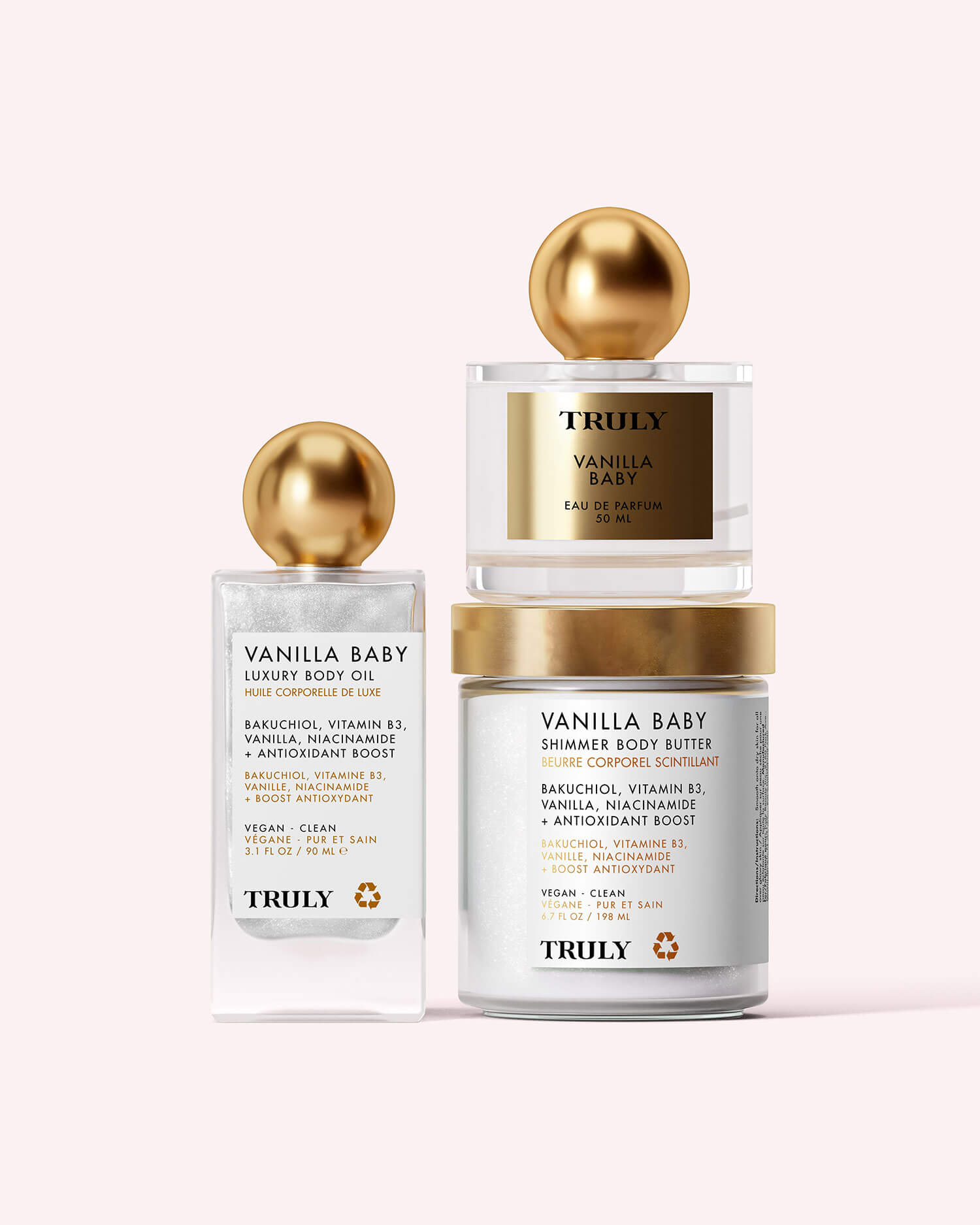 Vanilla Baby Luxury Trio - Truly