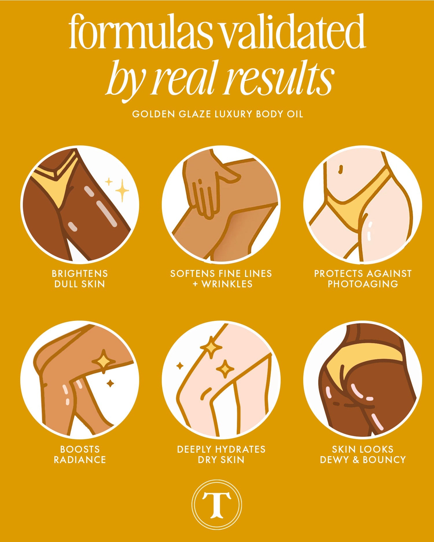 Golden Glaze Luxury Body Oil - Truly