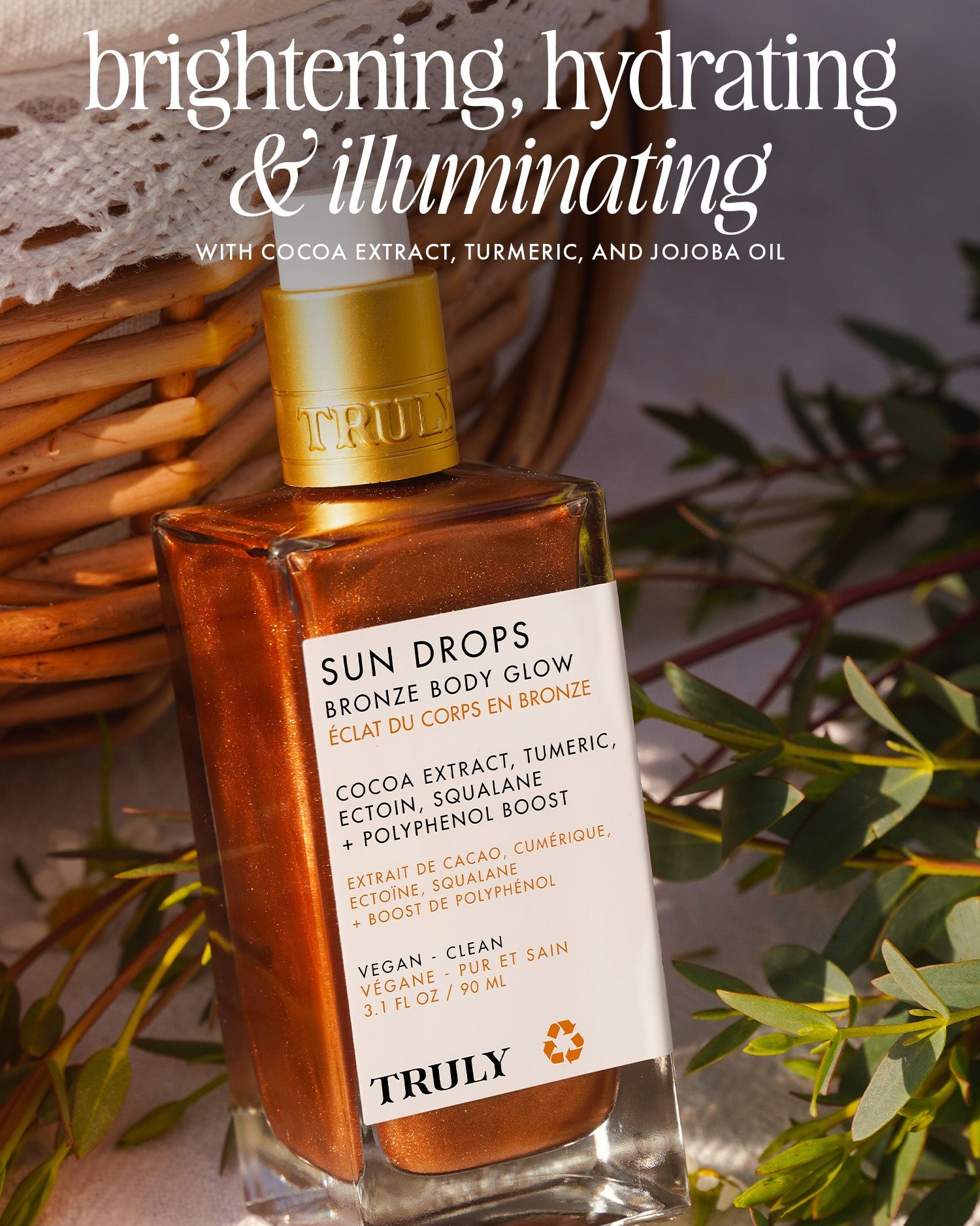 Sun Drops Bronze Body Glow - Truly