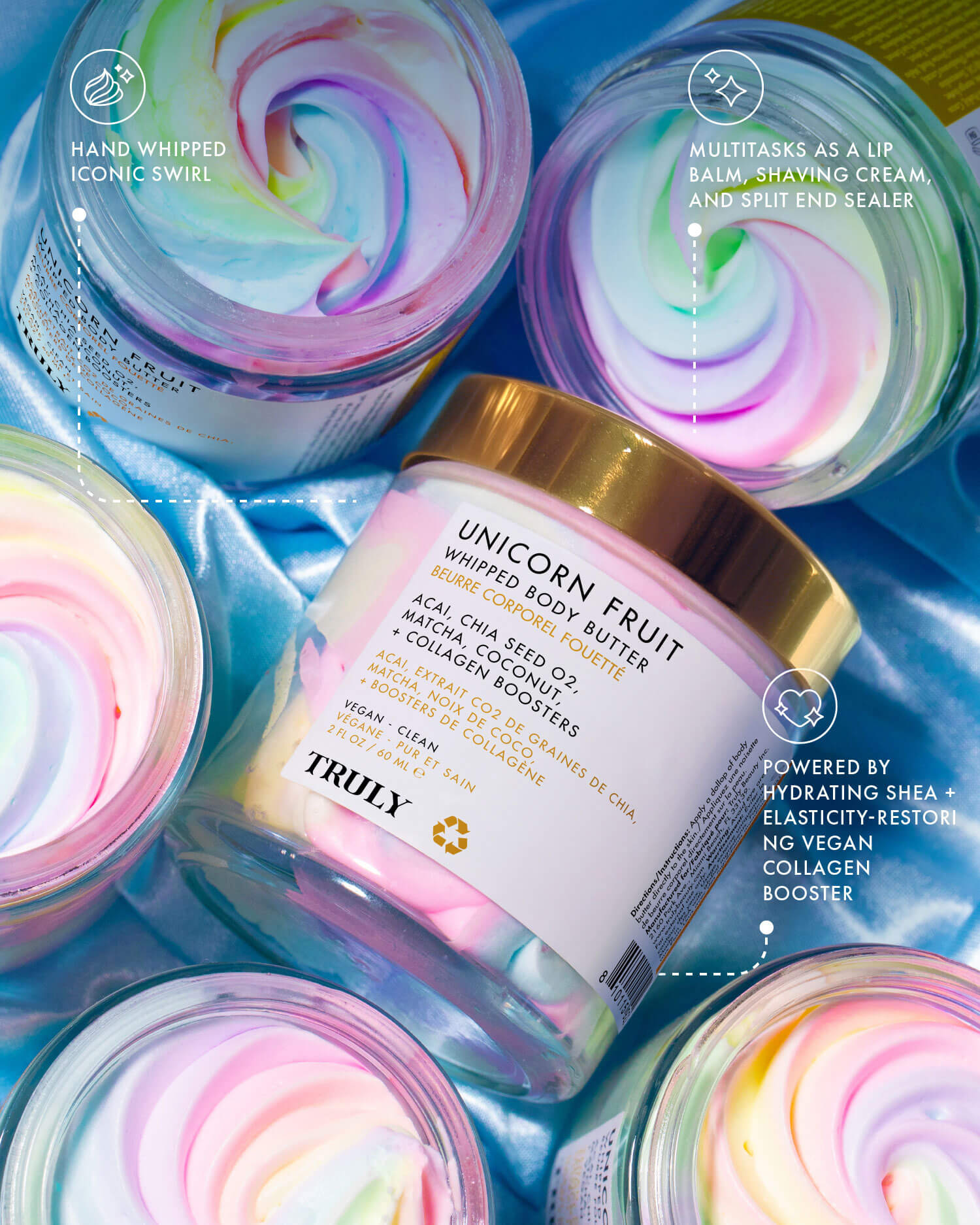 Unicorn Fruit Whipped Body Butter - Truly